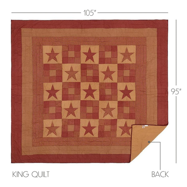 Ninepatch Star Quilt - Gifts for You 'n Me