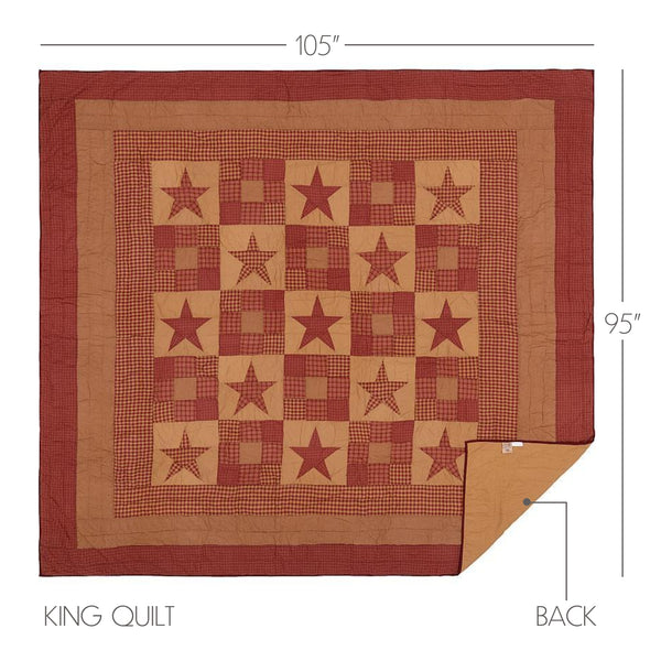 Ninepatch Star Quilt