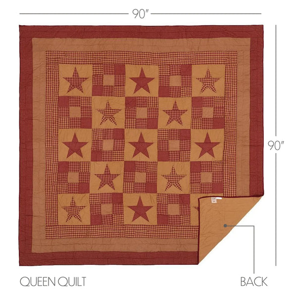 Ninepatch Star Quilt - Gifts for You 'n Me