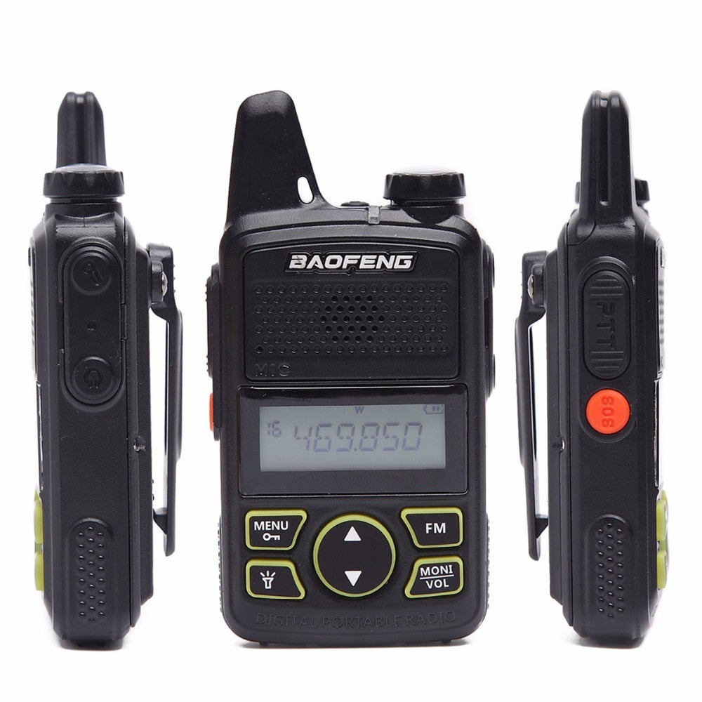 1pcs BAOFENG BF-T1 MINI Two Way Radio UHF 400-470mhz 20CH BFT1 Portable Walkie Talkie easy to carry BF T1