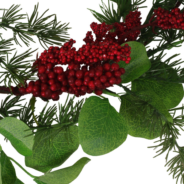 5' LEAVES/BERRY GARLAND