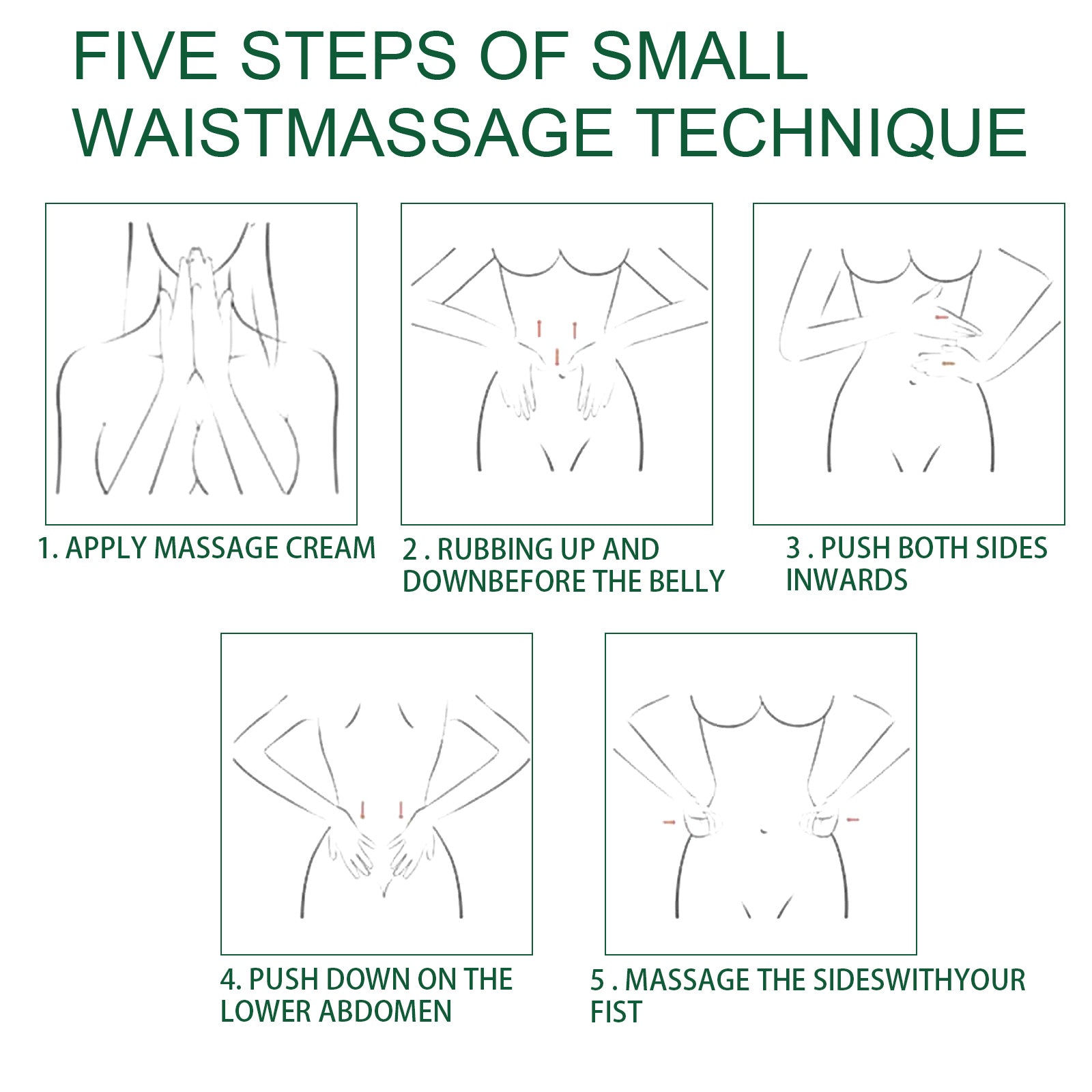 Ginger Massage Cream Arm Belly Belly Skin Moisturizing Massage Body Care Cream