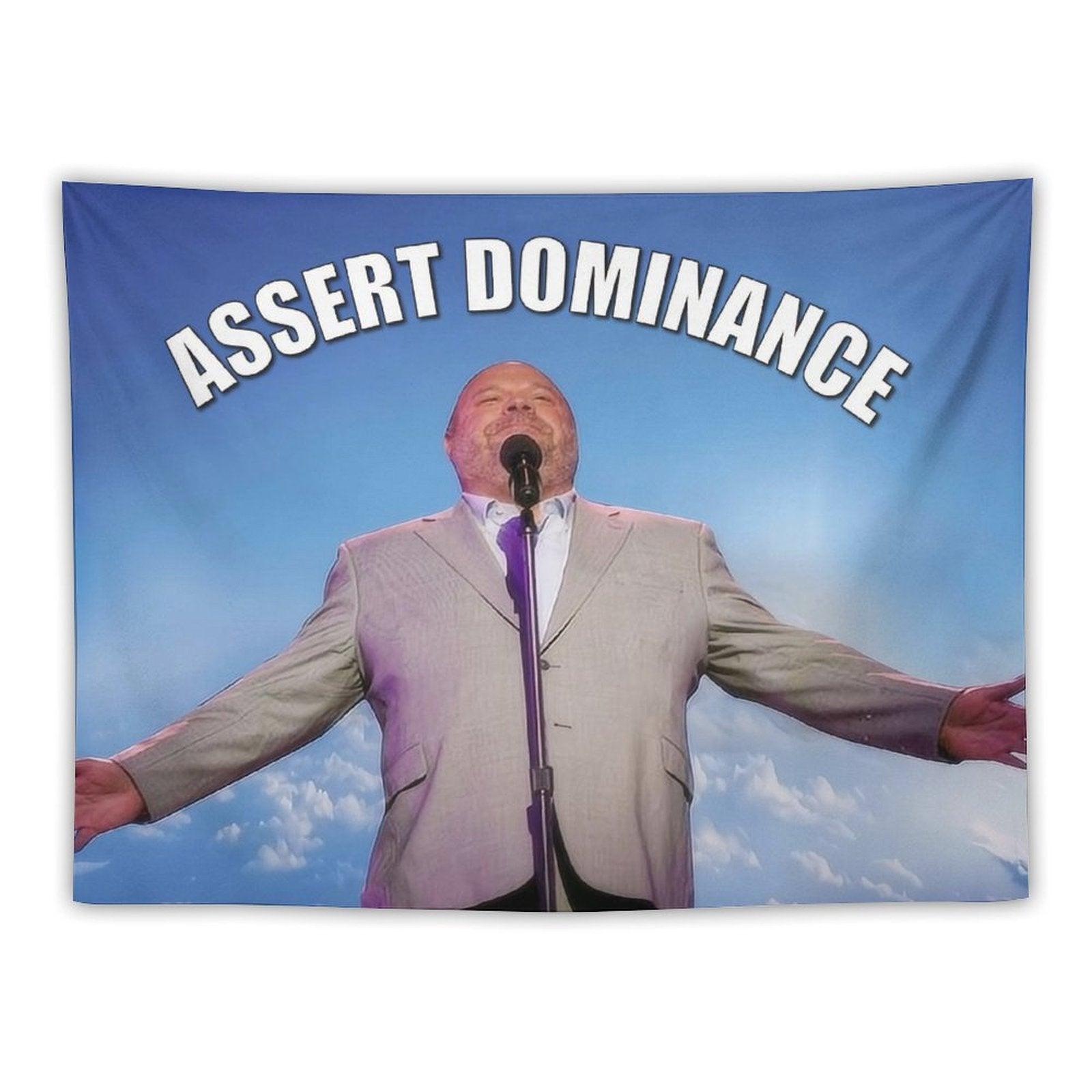 Superior Betram Assert Dominance Tapestry