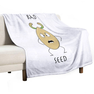 Bad Seed Gardener Design All-season Throw Blanket
