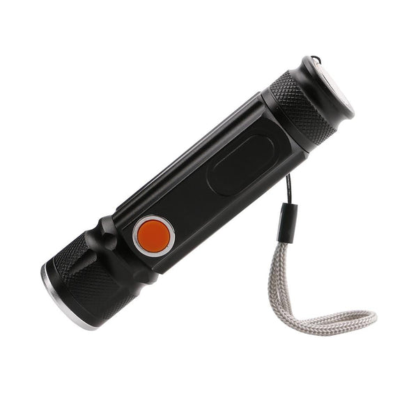 Magnet Camping Lamp Mini USB LED Flashlight XML T6 Torch Rechargeable COB Lantern Waterproof Zoom 18650 Battery