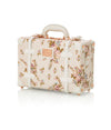 Minimalism Train Case - Beige Floral's - Beige Floral