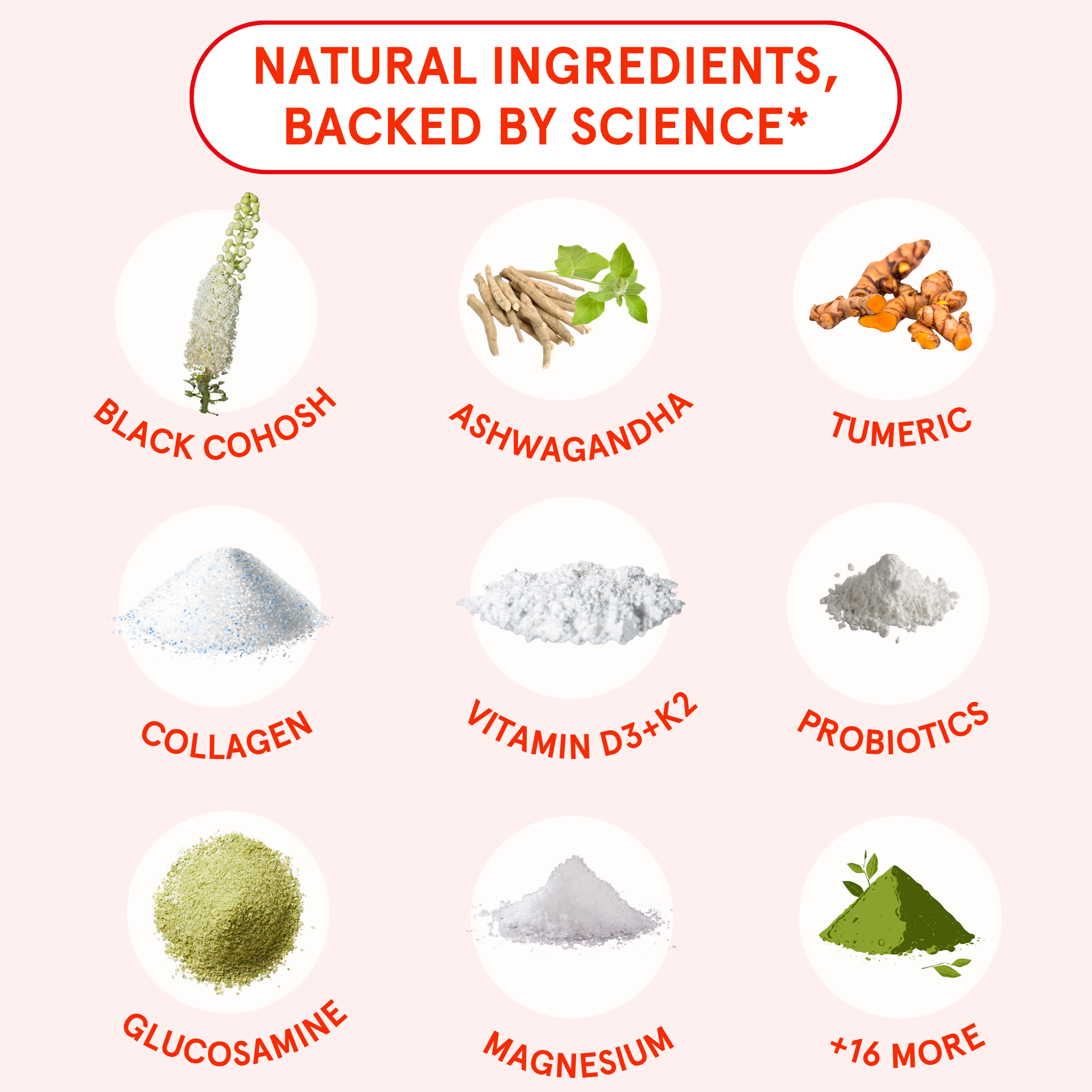 Menopause Multivitamin V3 Peach Perfect