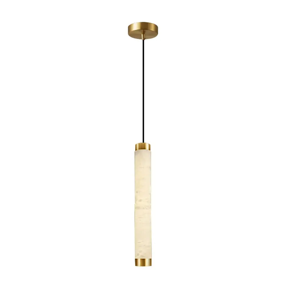 Strip Alabaster Chandelier