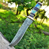 Damascus Steel Antique Bowie Knife for Sale – 13