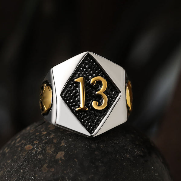 13 Stainless Steel Skull Ring
