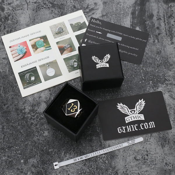 13 Stainless Steel Skull Ring