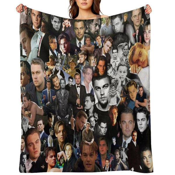 Leo DiCaprio Throw Blanket