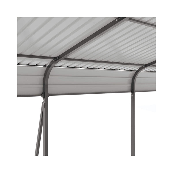 [13X26FT] Heavy-Duty Weather-Resistant Outdoor Carport With Protective Film (SAK82451)