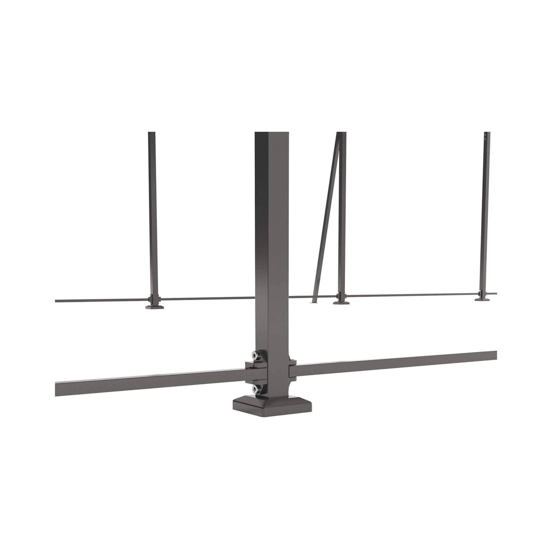 [13X26FT] Heavy-Duty Weather-Resistant Outdoor Carport With Protective Film (SAK82451)