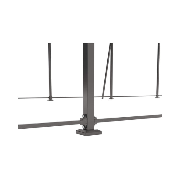 [13X26FT] Heavy-Duty Weather-Resistant Outdoor Carport With Protective Film (SAK82451)