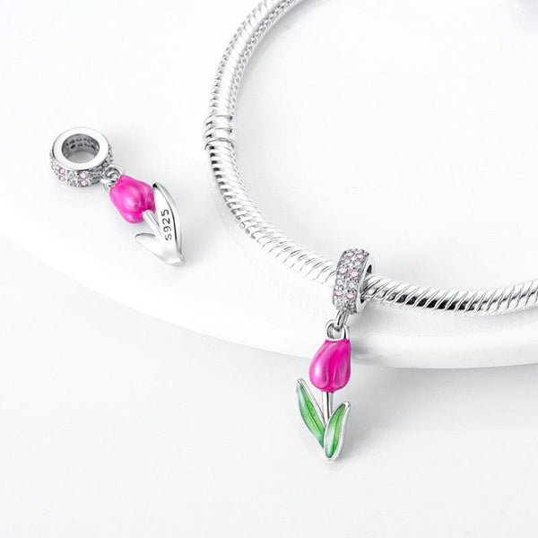 Flower Beaded Pendant Jewelry Accessories Beaded Bracelet Necklace