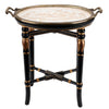 Ormolu Collections Golden Toile Tray Table