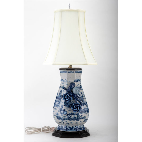 Ormolu Lamp - Blue Willow - Gifts for You 'n Me