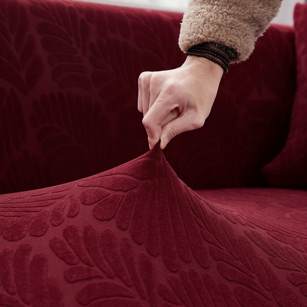 Stretch Couch Covers for 1/2/3/4/5 Seater L Shape Sofa Slipcovers with Elastic Bottom for Kids