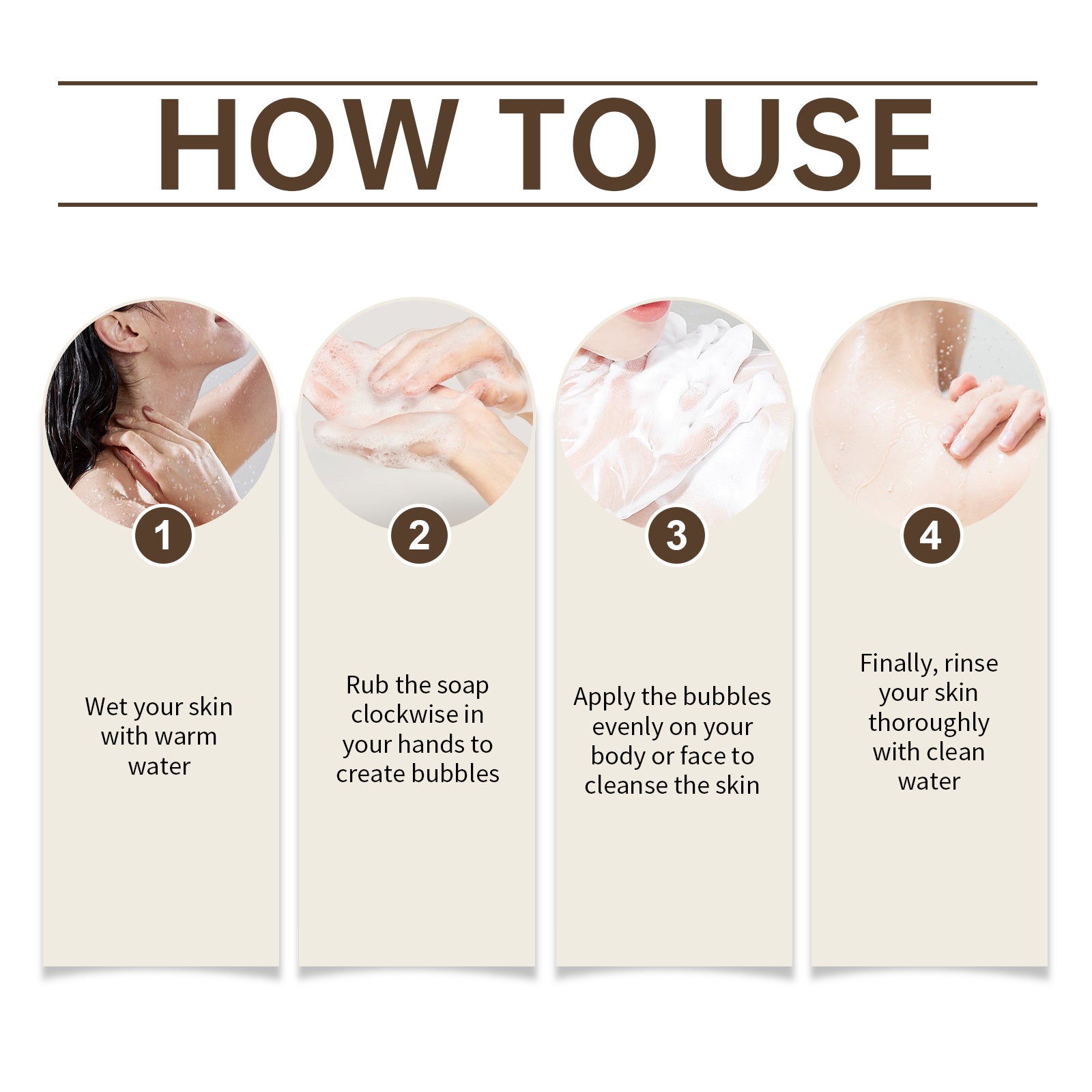 Shower Soap For Facial Body Cleansing And Moisturizing Skin Cleansing And Smooth Body Soap