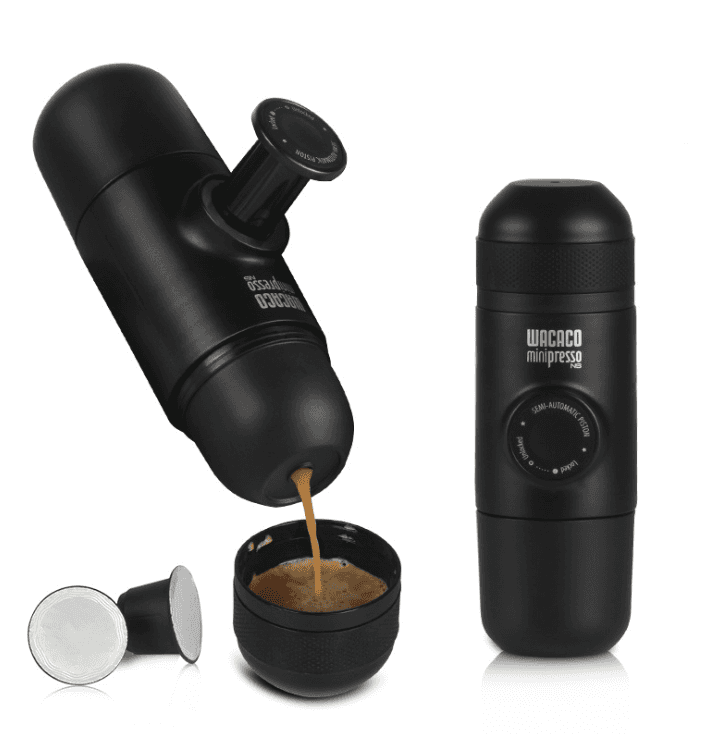 Condensed Portable Mini Coffee Machine – Capsule Black, Compact & Travel-Friendly