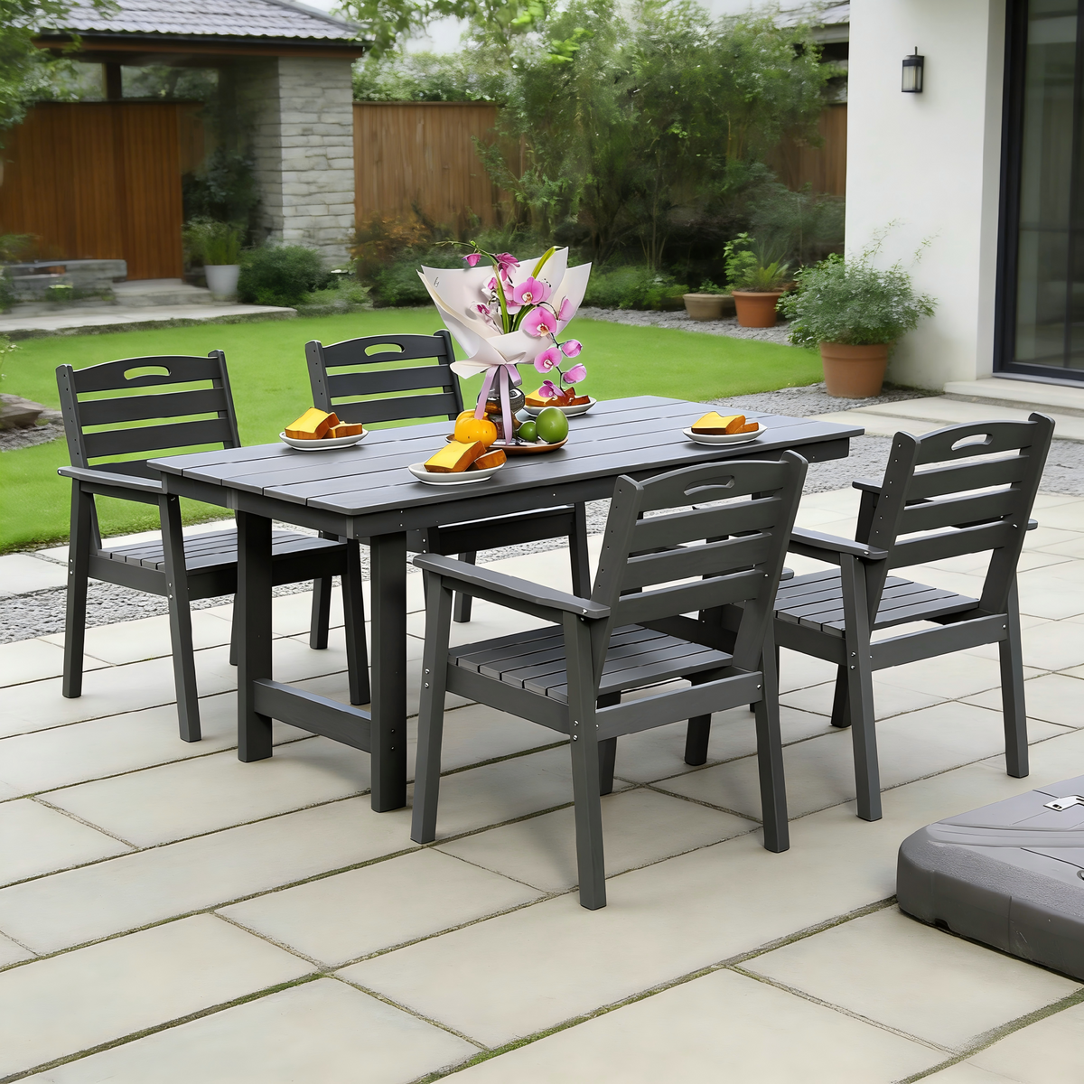 HDPE Outdoor Patio Dining Set