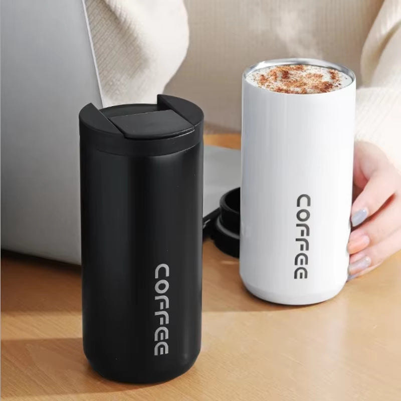 Thermal Travel Mug - Leak-Proof Stainless Steel GOODSPHORIA.COM