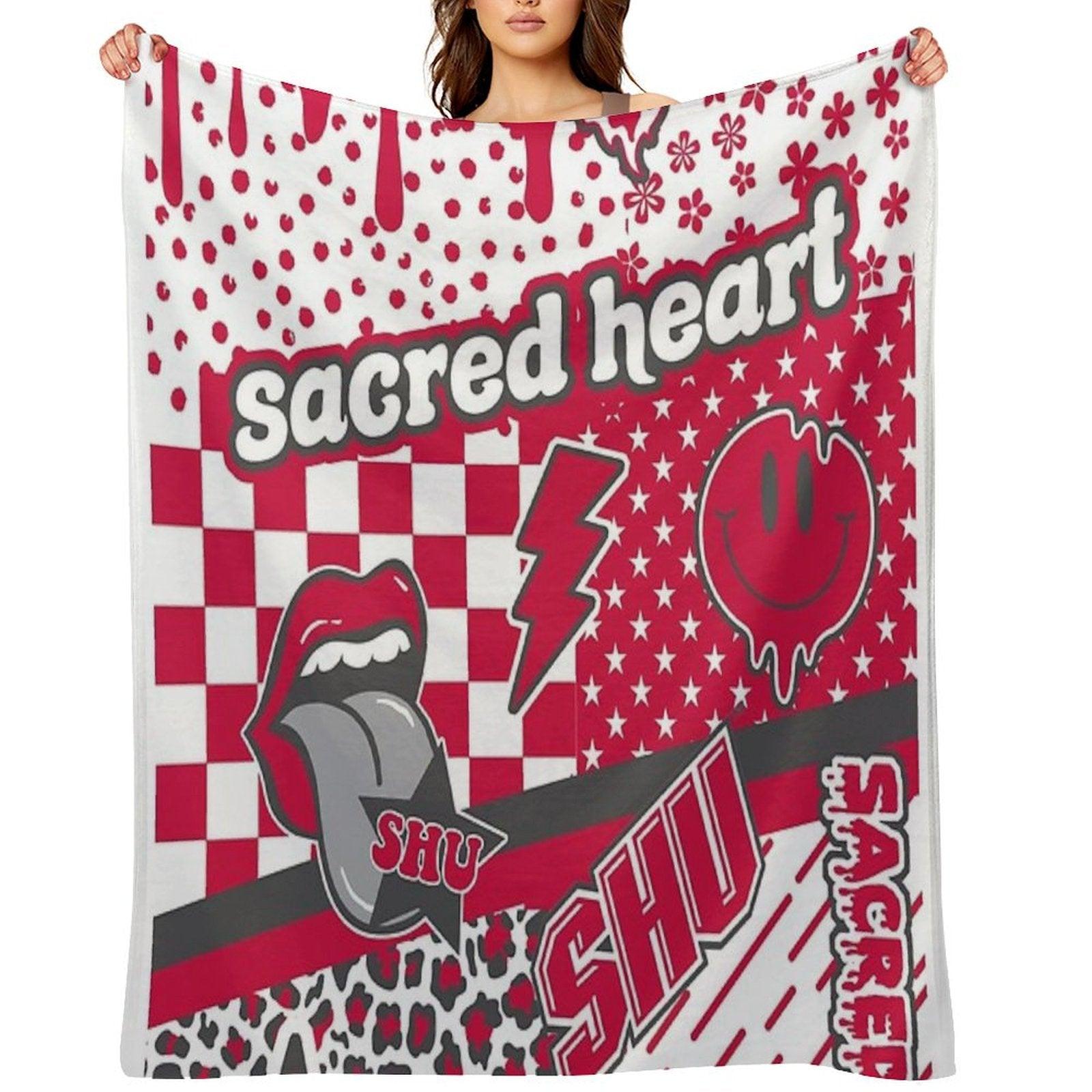 Sacred Heart Throw Blanket