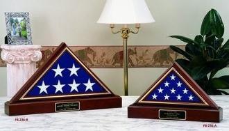 American Made Flag And Pedestal Display case-Size 4'x6'