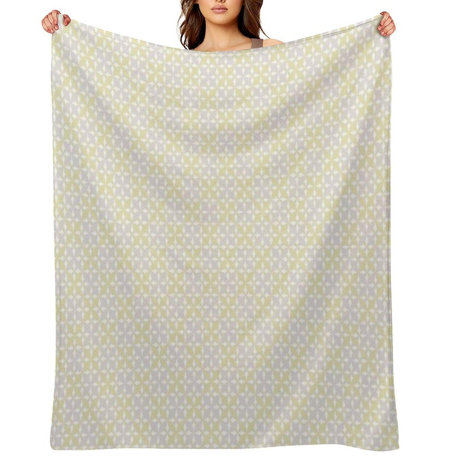 Knit And Dot Pastel 2025 Throw Blanket