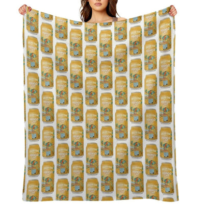 Golden Road Mango Cart Compact Throw Blanket