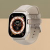 Apple Watch Cream Leather Strap - Boston - 38-40-41 mm