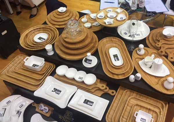 Bamboo Square Platter 13