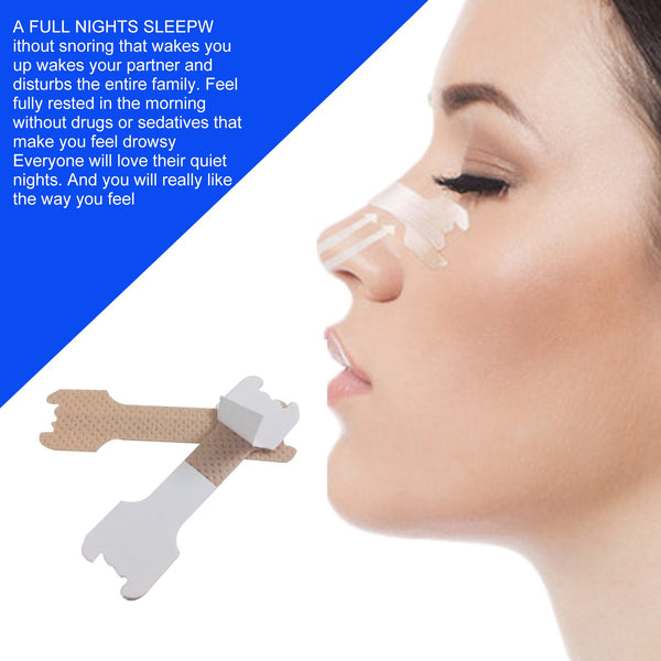 Relieves Nasal Obstruction Nasal Dilation Discomfort Relieves Sleep Disorders Snoring Nose Ventilation Patch
