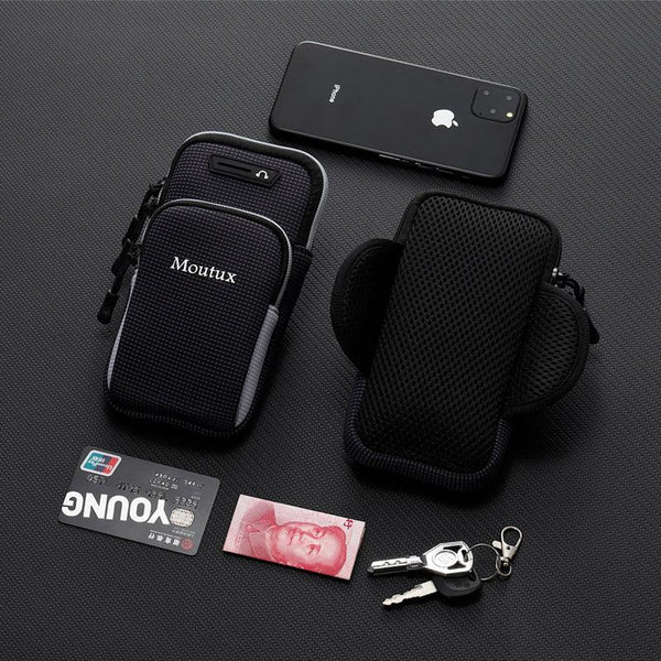 Running phone arm bag men's and women's fitness equipment outdoor handbag wrist bag apple x arm bag sports phone arm cover