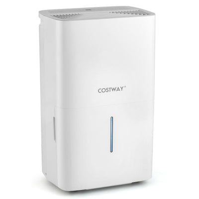 65 Pints Dehumidifier with 24H Timer and LED Display-White