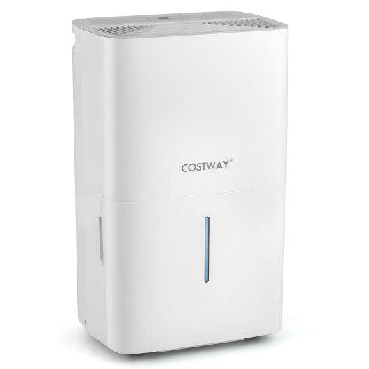65 Pints Dehumidifier with 24H Timer and LED Display-White