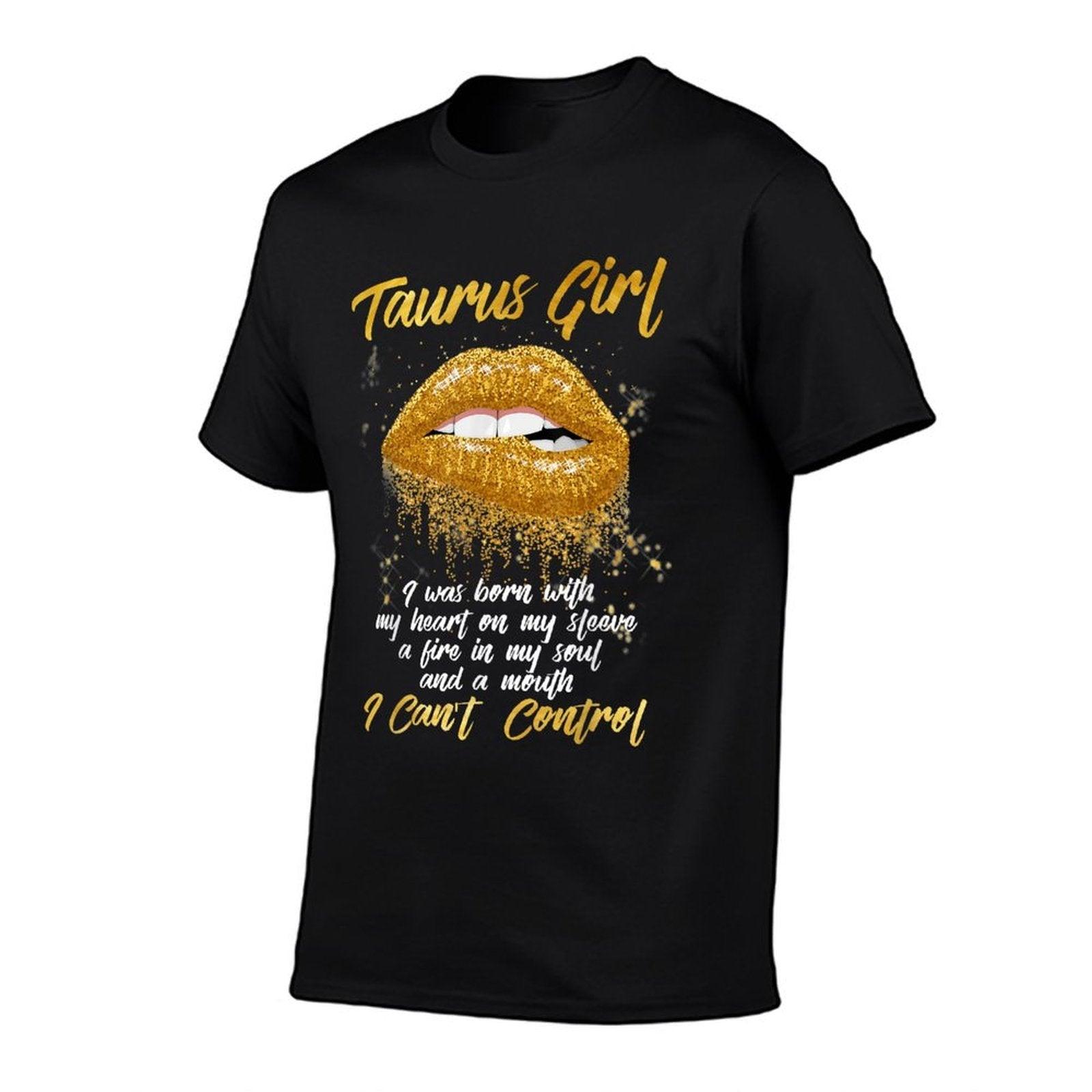 Black Taurus Queen Zodiac Apparel Women's Taurus Zodiac Birthday, Black, Small T-Shirt