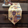 DaDa Bedding Bohemian Ornaments Colorful Holiday Lanterns Tapestry Dining Table Runner (14916)