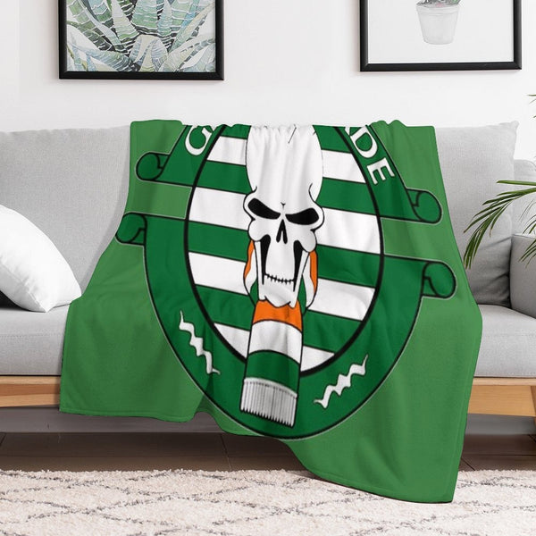 Green Brigade Durable Throw Blanket