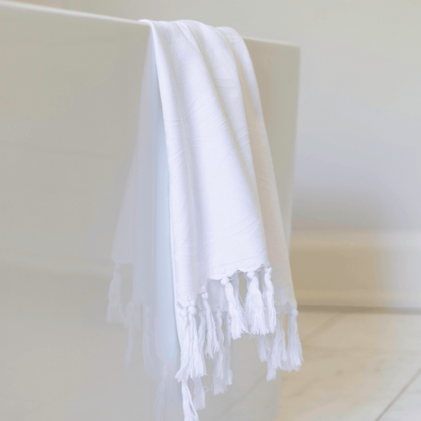 Turkish Towel | Body Towel | White