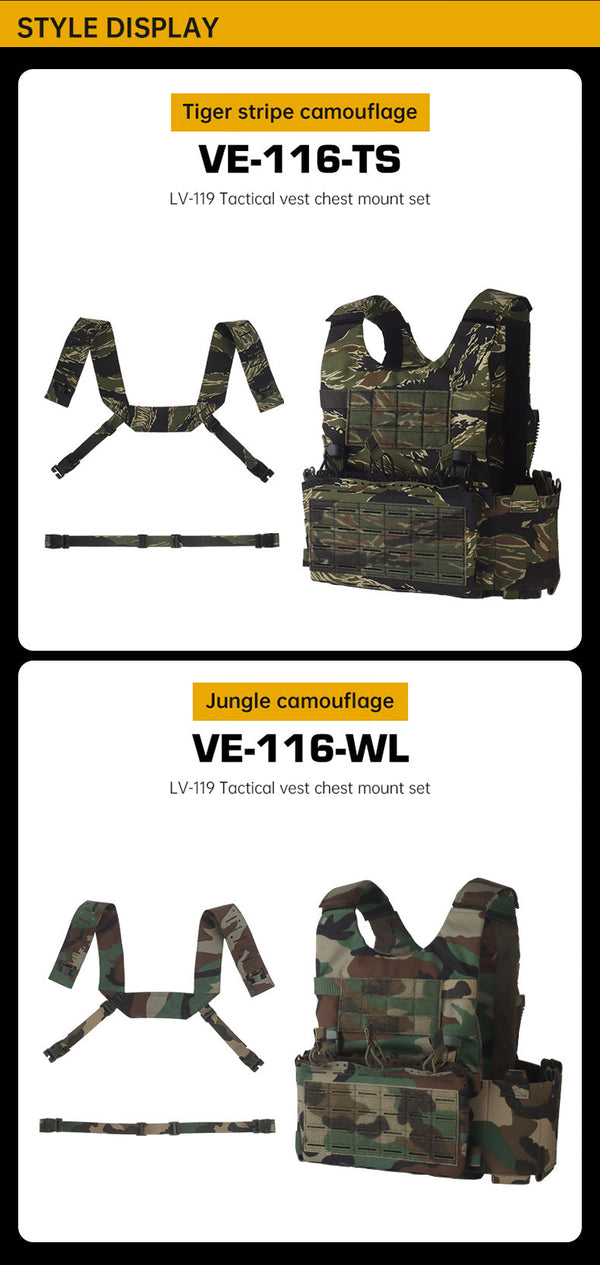 LV-119 Tactical Chest Rig Set V.I.P Digital Presence