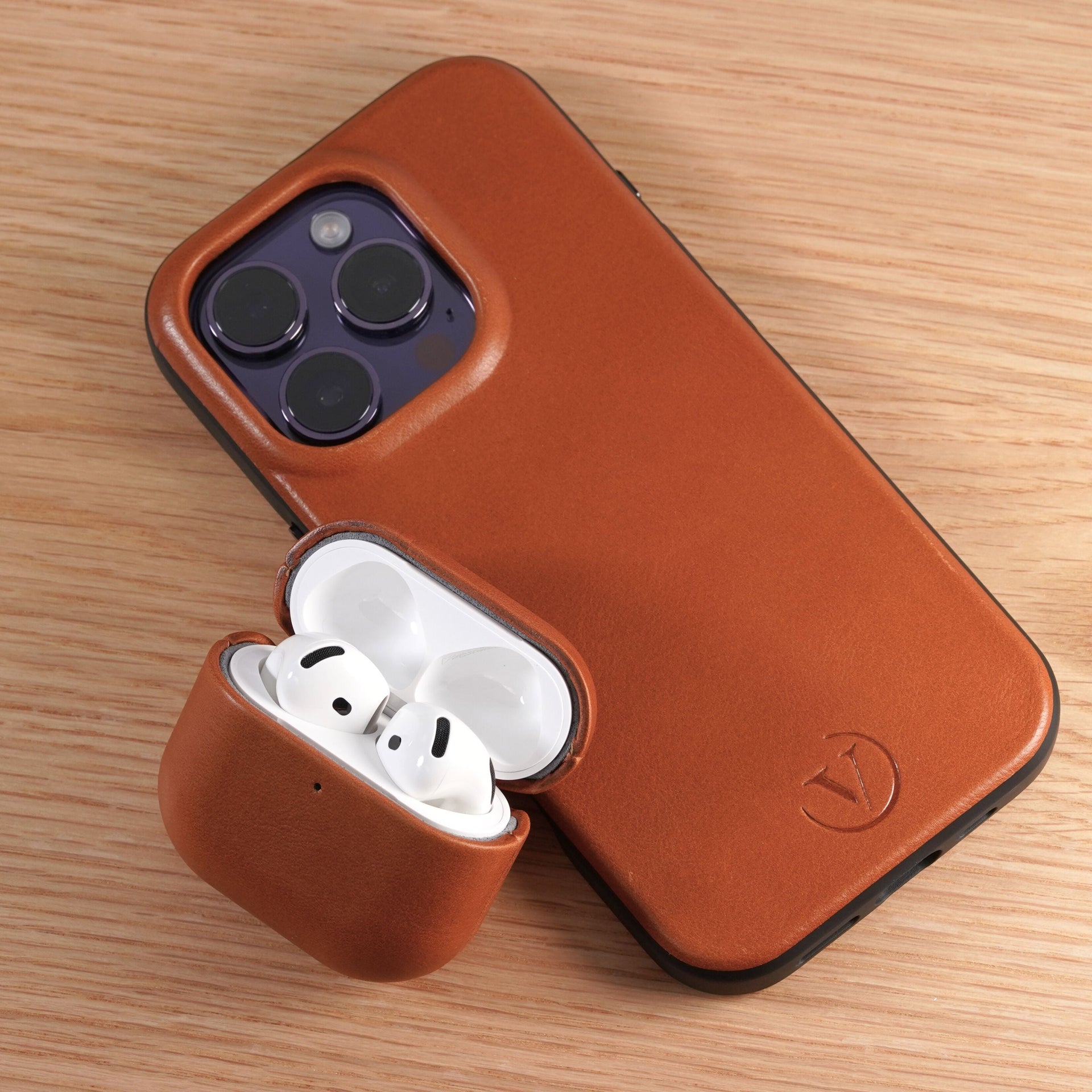 Prime VN604 Leather AirPods 4 Case