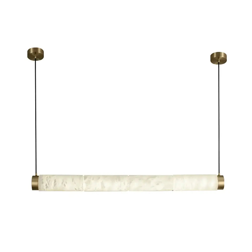 Strip Alabaster Chandelier
