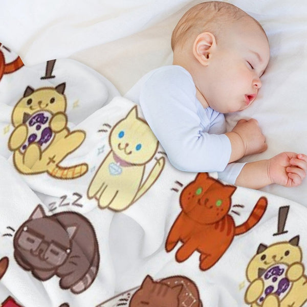Kitty Falls Lightweight Throw Blanket