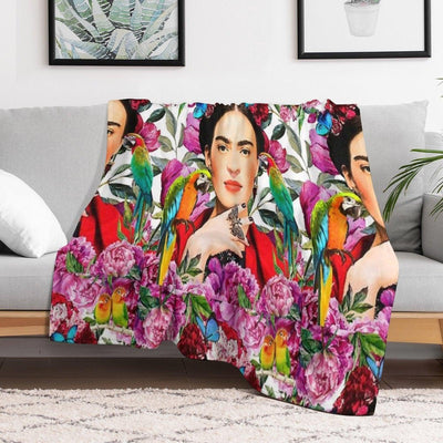 Frida.forever Throw Blanket