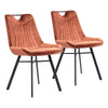 Zuo Modern Tyler Dining Chair (Set of 2) Brown