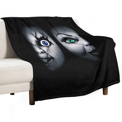 Bride of Chucky Compact Throw Blanket