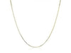 14K Yellow Gold High Polish Classic Box Link Chain Necklace