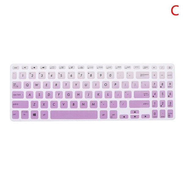15.6 inch Notebook Laptop Keyboard Cover Protector Keyboard Skin Protector For Gaming Lovers Perfect Fit Silicone Skin Keyboard Covers For Laptops